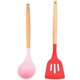 thumbnail image 1 of 2 Pc Kitchen Utensil Set, Easy To Clean Wooden Kitchen Utensils, Cooking Utensils For Nonstick Cookware, 1 of 5