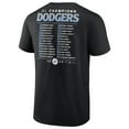 Men's Black Los Angeles Dodgers 2024 National League Champions Bloop