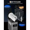 thumbnail image 5 of Garvee Commercial Slushy Machine with Self-Cleaning, 3.9Gal Frozen Drink Machine for Home, Restaurants, 450W, Black & Silver, 5 of 7