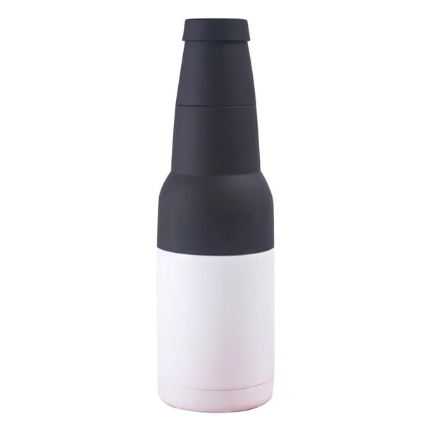 Hot Sale!Can And Beer Bottle Insulator, Double Wall Stainless Steel Insulated Can Cooler, Beer Bottle Holder 12oz