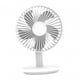 thumbnail image 3 of Ventilador de mesa Ventilador personal con lámpara de noche Ventilador de escritorio oscilante de 6 pulgadas Blanco, 3 of 9