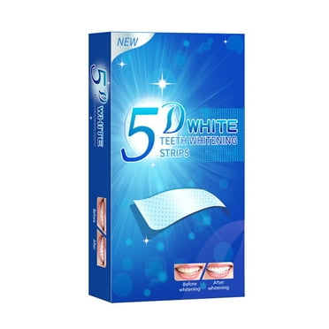 RAGUPEL 14 Pairs Teeth Whitening Strips,5D White Strips for Teeth Whitening Kit,Non-Sensitive Teeth Whitener for Tooth Whitening