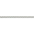 thumbnail image 3 of 925 Sterling Silver 2.75mm Cable Chain 24 Inch, 3 of 5