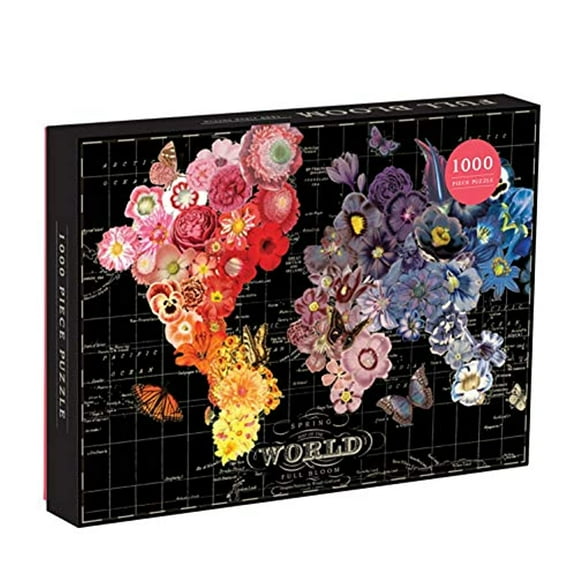 Galison - Wendy Gold - Full Bloom - 1000 Piece Jigsaw Puzzle