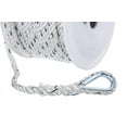 thumbnail image 4 of Seachoice Boat Anchor Line Rope, 3-Strand Twisted, Nylon, White/Blue, 3/8 In. X 150 Ft., 4 of 4