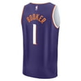 thumbnail image 3 of Men's Fanatics Devin Booker Purple Phoenix Suns Fast Break Replica Player Jersey - Icon Edition, 3 of 3