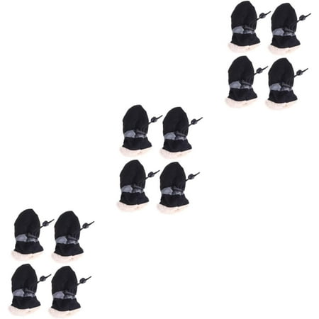 12 Pcs Botas para Pet Shoes forAnti- Slip Dog Shoes Pet Antiskid Dog Booties Medium Dog Protector Protective Case Boots for Dogs Dog Boots Shoes for Dogs