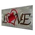 thumbnail image 4 of ALL MY WALLS Metal Wall Art Love for Oregon Ash Carl, 4 of 5