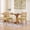 Olive Green, variant on Rattan Dining Chairs Set of 2, Mid Century Modern Farmhouse Side Chairs, Solid Hardwood Frame Cane Back Kitchen Chairs with S-Spring Sponge Linen Cushion