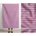 thumbnail image 3 of Printed Cotton Canvas Fabric by Soimoi | Stripe Design - Purple | 56 Inch Wide | Sold by 5 Yard | Heavy Duty Craft & Upholstery Fabric, 3 of 7