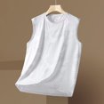 thumbnail image 3 of RFQWOVSR Mens Summer Ice Silk Mesh Short Sleeve T Shirt Sports Running Top XXXXXL, 3 of 3