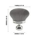 thumbnail image 3 of Brocha de maquillaje de cerdas suaves Cabeza ovalada extra grande de 74 mm | Aplicación rápida en todo el cuerpo y la cara | Aplicador de autobronceador para piernas mejillas hacia atrás | Crema, 3 of 5