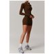 thumbnail image 5 of Chaqueta de Yoga for mujer, chaqueta de Yoga deportiva for correr al aire libre con cremallera, chaqueta de manga larga, ropa de Yoga de secado rápido for niñas, 5 of 7