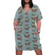 thumbnail image 1 of Dach pegatina vestido suelto con bolsillo vestido de mujer vestidos de verano para mujer vestidos elegantes de verano para mujer venta falda de verano, 1 of 7