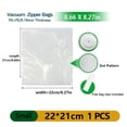 thumbnail image 2 of Mirov Reusable Food Vacuum Storage Bags — 30 BPA-free vacuum bags, suitable for freezers and microwaves, odor-proof and leak-proof, 2 of 9