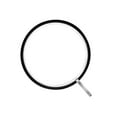 thumbnail image 3 of Simple Round Table Lamp Circle Night Light USB Bedside Lamps for Nursery Room Black, 3 of 8