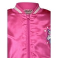 thumbnail image 3 of JoJo Siwa Jojo Siwa Unicorn Little Girls Sequin Zip Up Bomber Jacket Little Kid to Big Kid, 3 of 5
