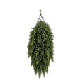 thumbnail image 2 of Christmas Teardrop Swag, Artificial Pine Door Decor, Full Pine Needle Shape Arranged in a Tapered Cascade for Home Displays, Synthetic Evergreen Branches for Seasonal Home Use, 2 of 6