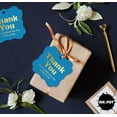 thumbnail image 6 of Inkdotpot Hang Tags Thank You For Celebrating With Us Bridal Shower-Baby Shower-Retirement-Wedding-Birthday Favor Bracket Shape Gift Tags Real Gold Foil Bonbonniere Tag Pack Of 50, 6 of 7