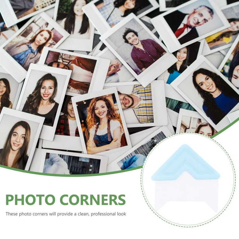 8 Sheets Photo Corners Picture Corners Photo Mounting Corners for  Scrapbooking