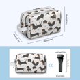 thumbnail image 3 of Toiletries Bag,Dachshund and Heart Mens Womens Toiletry Bag Bathroom Bag,Waterproof Toiletry Travel Bag Dopp Kit Shaving Bag 11x6.3x5.1 Inch, 3 of 5