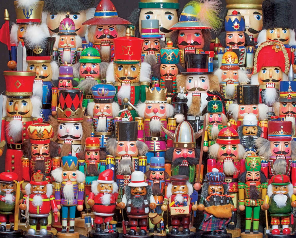 Nutcracker Collection 350 Piece Jigsaw Puzzle
