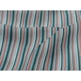 thumbnail image 3 of oneOone Viscose Jersey Fabric Multicolor Stripe Printed Craft Fabric BTY 60 Inch Wide, 3 of 4
