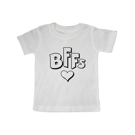 BFFs- best friends forever heart Baby T-Shirt