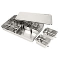 thumbnail image 4 of Seasoning Box, Rustproof Seasoning Rack, Spice Jar Condiment Container for Restaurant Home, 4 of 7