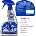 thumbnail image 2 of HOPE'S Perfect Stainless Steel Cleaner and Polish, 22 Fl Oz Streak-Free Self-Polishing Formula, Blocks Fingerprints on Appliances, Grill, Oven, Stove, and Dishwasher Cleaner, Pack of 2, 2 of 5