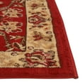 thumbnail image 4 of Rugs.com Yasmin Collection Rug – 16 Ft Runner Burgundy Medium Rug Perfect For Hallways, Entryways, 4 of 5