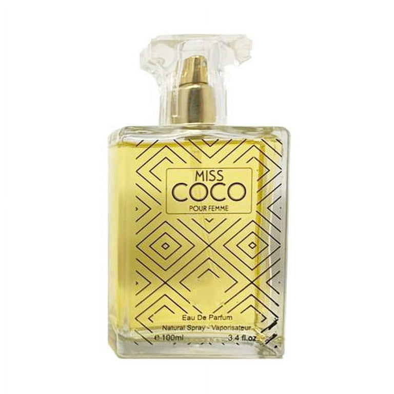 MISS COCO a designer inspired Eau de Parfum for Woman, by Fragrance Couture  3.4 fl. oz. (100ml e)