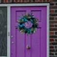 thumbnail image 1 of 45cm Wreath Garlands Hanging Spring Summer for Front Door Valentine'S Day Window Baoblaze Corona para colgar en la puerta de entrada, 1 of 8
