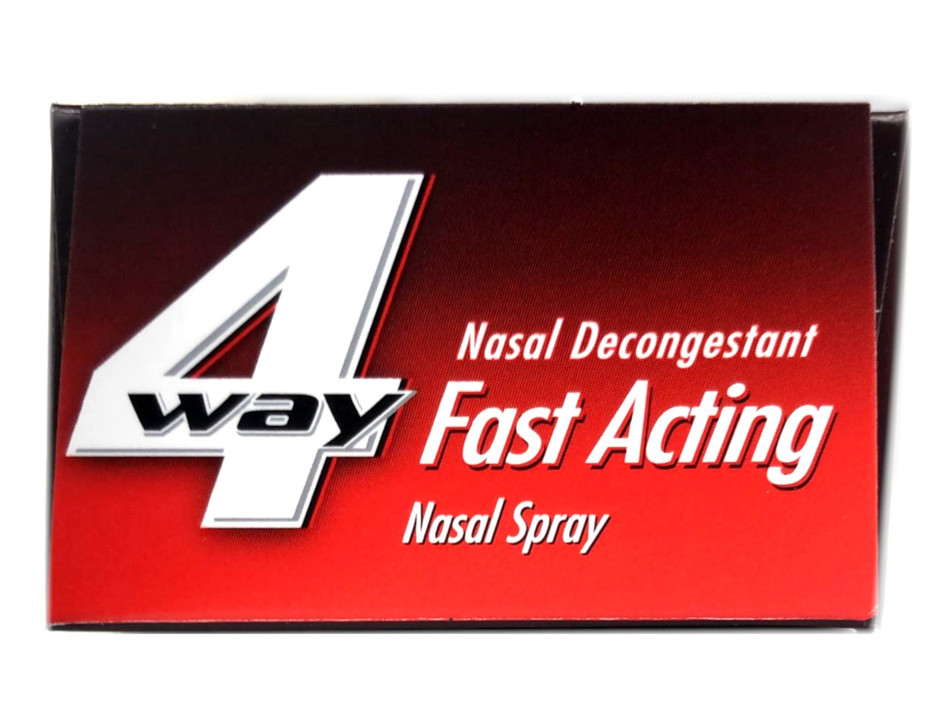 4 Way Fast Acting Nasal Spray - 1 oz, Pack of 6
