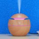 thumbnail image 4 of Humidificador de grano de madera de inducción USB LED Difusor de aire ultrasónico (marrón claro, 4 of 9