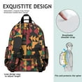 thumbnail image 5 of Journey-Friendly Waterproof Backpack - Ergonomic & Lightweight Daypack for Teens and Commuters - Secure Fit with Chest Strap and Durable Zippers, 5 of 5