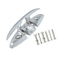 thumbnail image 2 of koolsoo Boat Folding Cleat Practical Easy to Install Hardware Convenient Rope Cleat 5 Inch with Screw, 2 of 9