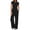 Black, variant on EASYBRAUS Womens Wide Leg Tracksuit Set High Waist Casual Lounge XS XXL