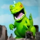 thumbnail image 5 of Figura de acción Super7 Supersize Rugrats Reptar de 16 pulgadas, 5 of 6