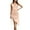 Beige, variant on Youyipin Womens Summer Dresses Cowl Neck Satin Cocktail Sexy Drawstring Side Spaghetti Straps Elegant Wedding Guests Party Dresses