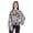 White, variant on Mock Neck Top For Womens Casual Balloon Sleeves Shirts Printed Designer Tunic