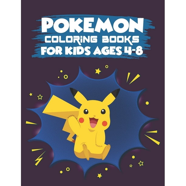 Pokemon Coloring Books For Kids Ages 4 8 Pokemon Activity Book For Kids Coloring Dot To