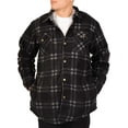 thumbnail image 3 of Visive Mens Flannel Jacket Shirt Big And Tall Heavy Button Down Thermal Lined, 3 of 6