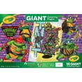 Crayola Teenage Mutant Ninja Turtles Giant Coloring Pages,18 Coloring