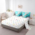 thumbnail image 5 of Homewish Cute Salamander 7-Piece Bedding Comforter Set,Pink Axolotl King Bedding Sets,Colorful Ocean Animal Bed Sheets For Boys Girls,Super Cozy Room Decor Reversible, 5 of 8