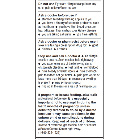 Cabinet Low Dose Aspirin, Enteric Coated Baby Aspirin 81mg, 365 Ct