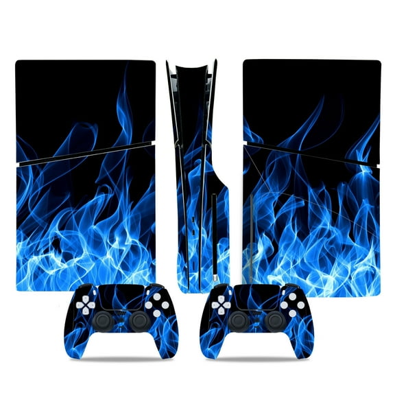 Skin Stickers for PS5 Slim Disc Edition Game Console, Protective Color Stickers Cartoon Films-Disc Edition-F