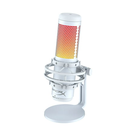 HyperX - QuadCast S Wired Multi-Pattern USB Electret Condenser Microphone