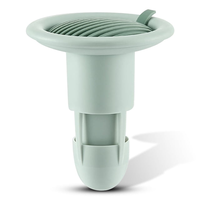 Toystoory Desagüe de suelo unidireccional para cocina, colador de filtro de inserción de alcantarillado, prevención de reflujo, recogedor de Suministros de limpieza para el hogar Verde