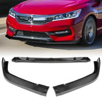 Stay Tuned Performance Front Bumper Spoiler Lip For 2016-2017 Honda Accord Sedan STP-Style Carbon Look